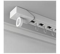 11.2ft SelfAdhesive Curtain RodNo Drill Ceiling or Wall Mount Ideal for Room Dividers RV Curtains and Window Treatments Easy Installation Strong Adhesion