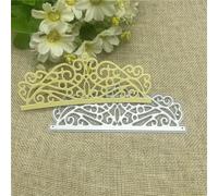 11.2x4.7cm Flower Lace Metal Cutting Dies Mold Label Tag Scrapbook Paper Card Making Craft,Dies Cutting Stencils