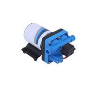 11.3-Liter/Minute Miniature DC Electric Diaphragm Pump 12V High-Pressure Booster 24V Self-Priming Water for Yachts Gardens(24V)