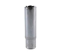 11/32" Deep SAE Socket 1/4" Drive 48mm Length 6 Point Chrome Vanadium Steel