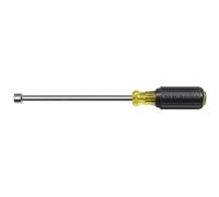 11/32-Inch Magnetic Tip Nut Driver with 6-Inch Hollow Shaft and Cushion Grip Handle Klein Tools 646-11/32M, Black