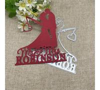 11.3x13.4cm Marriage Heart Metal Cutting Dies Mold Label Tag Scrapbook Paper Card Making Craft,Die Cuts Stencils Template