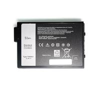 11.4V 51Wh 7WNW1 Laptop Batteries for Dell Latitude 7424 5424 5420 Rugged Extreme Series Notebook P85G P86G DMF8C 0DMF8C
