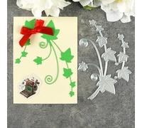11.4x7.7cm Grapevine Leaves Greeting Card Metal Cutting Dies Cut Stencils for Scrapbooking Embossing Paper Photo Album Decorative Card Making Template