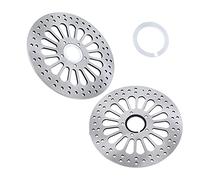11.5"Motorcycle Brake Disc Rotor Stainless Steel Braker Set For H&arley For S&portster 2000-2005 For Touring 2000 2001 2002-2007 MTVTFECEWG(2 pcs)