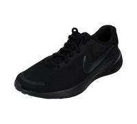 NIKE Men's Revolutin 7 Sneaker, Black Off Black, 11.5 UK