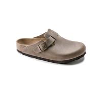 (11.5 UK) Unisex Birkenstock Boston Leather Clogs Brown Regualr Fit
