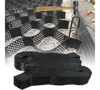 11.5x16 ft Heavy-Duty Gravel Grid - 2 Inch Thick Expandable Ground Stabilizer for Driveway & Walkway - Durable Foldable Outdoor Gravel Management Solution