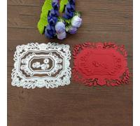 11.5x9.5cm Flower Frame Set Metal Cutting Dies Stencil Scrapbooking Photo Album Card Paper Embossing Craft,Card Making Dies