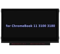 11.6" Screen Replacement for Dell ChromeBook 11 3100 3120 3162 3164 3180 I3180 3181 C3181 5190 P26T FGF20 0FGF20 LCD LED Display Panel 1366x768 30 Pin (Side Brackets Non Touch)