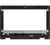 11.6" Touch Screen for Asus ChromeBook Flip CR1 CR1100FKA LCD Display Digitizer Assembly with Bezel HD 1366x768