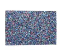 11.6"x17" DIY Guitar Bass Pickguard Blank Material Sheet - Scratch Resistant Backplate for Strat/Tele Guitars & Jazz/P Bass (4Ply Abalone Shell)