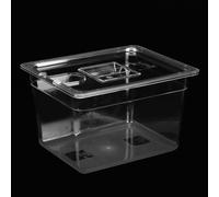 11.71L Collapsible Sous Vide Container Vacuum Container with Lid for Sous Vide Cooking Precise Cooker