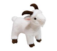 11. 8 Inches Goat Stuffed Animal Plushie Goat For Kids Farm Animals Toy Toy For Boy Girl Toys (White), 23 Cm (White, 30cm)