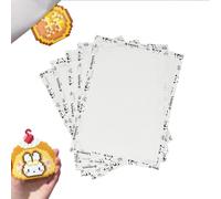 11.81"x7.87" Thick Texture Fuse Bead Iron Paper,0.01" Edge Binding Thick Fiberglass Cloth,Easy to Iron Out Non Porous Process,Fuse Bead Accessories Tool for Beads Craft