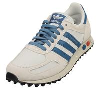 (11) adidas La Trainer Og Mens Fashion Trainers in Off White Blue