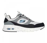 (11 (Adults')) Skech-Air Court - Yatton | Grey/Multi | Mens Lace Up Trainers