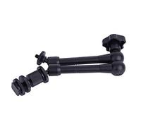 11" Articulating Adjustable Friction Magic Arm for Cameras,Sturdy Lightweight Arm for Stable for Photography Enthusiasts,Aluminium Alloy