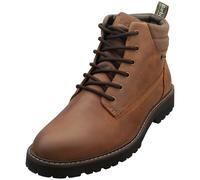 (11) Barbour Hector Mens Chukka Boots in Teak