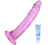11'' Big Realistic Pink Silicone Dildo Sex Toy with Suction Cup