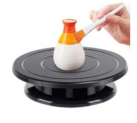 11" Cake Turntable, Rotating Cake Turntable, Cake Decorating Turntable, Cake Rotating Plate Stand, 360 Degree Revolving Cake Base for Family Kitchens DIYs Cakes, Turns Smoothly Revolving Cake Stand