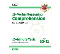 11+ CEM 10-Minute Tests: Comprehension - Ages 10-11 Book 2 (with Online Edition)