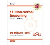 11+ CEM 10-Minute Tests: Non-Verbal Reasoning - Ages 10-11 Book 2 (with Online Edition)