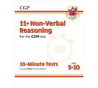11+ CEM 10-Minute Tests: Non-Verbal Reasoning - Ages 9-10 (with Online Edition)