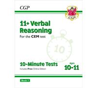 11+ CEM 10-Minute Tests: Verbal Reasoning - Ages 10-11 Book 1 (with Online Edition)