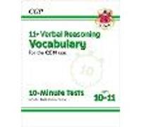 11+ CEM 10-Minute Tests: Verbal Reasoning Vocabulary - Ages 10-11 (with Online Edition)