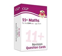 11+ CEM Maths Revision Question Cards - Ages 10-11