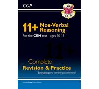 11+ CEM Non-Verbal Reasoning Complete Revision and Practice - Ages 10-11 (with Online Edition)