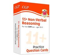 11+ CEM Non-Verbal Reasoning Practice Question Cards - Ages 10-11