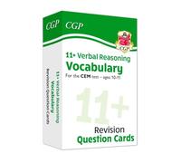 11+ CEM Revision Question Cards: Verbal Reasoning Vocabulary - Ages 10-11