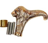 11 Cm Solid Brass Lion Head Handle For Gentleman Decorative Walking Sticks and Canes Replacement Grip