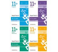 11+ English, Maths, Non-verbal Reasoning, Verbal Reasoning: Rapid Tests Bundle for GL and Other Test Providers: Year 6, Ages 10-11