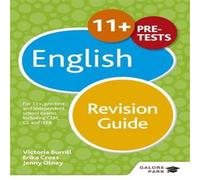 11+ English Revision Guide Paperback Book Erika Cross Multi One Size