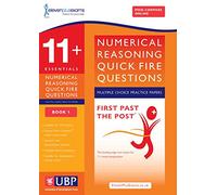 11+ Essentials Short Numerical Reasoning for CEM - Multiple Choice: 19 (First Past the Post)