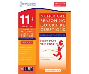 11+ Essentials Short Numerical Reasoning for CEM - Multiple Choice: 19 (First Past the Post)