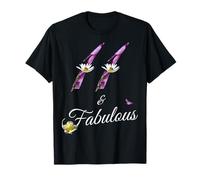 11 & Fabulous 11 Year Old Tee Floral 2014 11th Birthday Gift T-Shirt