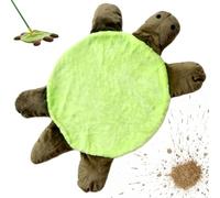 11'' Floor Turtle Foot Mop, Cute Double-Sided Turtle-Shaped Floor Cleaning Pad, Washable & Reusable Hands-Free Mop for Dust and Hair, Home & Office Floors Cleaner