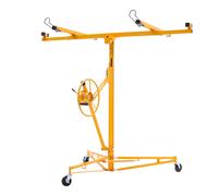 11 Ft Plasterboard Lifter with Rolling Casters Panel Hoist