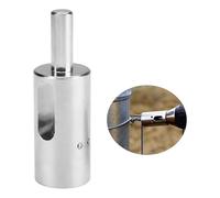 11 Gauge EZ Twist Ties Drill Chuck, Heavy Duty Fence Wire Twisting Tool, Metal EZ Twist Fence Drill Chuck Tool for Fence 11 Gauge Ties Fixing