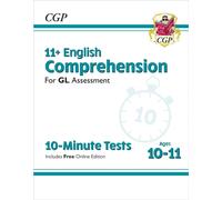 11+ GL 10-Minute Tests: English Comprehension - Ages 10-11 Book 1 (with Online Edition)