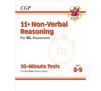 11+ GL 10-Minute Tests: Non-Verbal Reasoning - Ages 8-9 (with Online Edition)