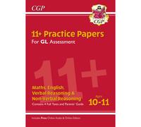 11+ GL Practice Papers Mixed Pack - Ages 10-11 (with Parents' Guide & Online Edition): for the 2026 exams (CGP GL 11+ Ages 10-11)