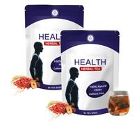 11 Herb Blend Tea With Ginseng & Red Dates - 30 Count Herbal Infusion, Mulberry & Hawthorn, Earthy Sweet Flavor(2pcs)