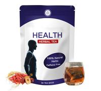 11 Herb Blend Tea With Ginseng & Red Dates - 30 Count Herbal Infusion, Mulberry & Hawthorn, Earthy Sweet Flavor(1pcs)