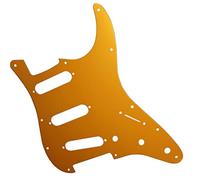 11 Hole Aluminum SSS Metal Guitar Pickguard Scratch Plate For For ST Electric Guitars Parts Replacement Guitar Replacement Pickguard (Color : 03)