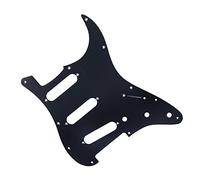 11 Hole Metal Aluminum Pickguard SSS Electric Guitar Pick Guard Scratch Plate Guitar Replacement Pickguard (Color : 01)